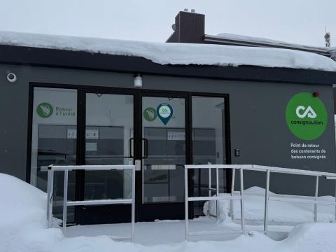 Kiosque ConsignAction chez Les Marchés Tradition Matagami